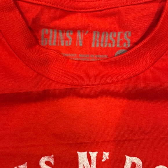 GUNS N`  ROSES RED UNISEX T-SHIRT / 3XL / NEW /  offers 📩 - Picture 3 of 4